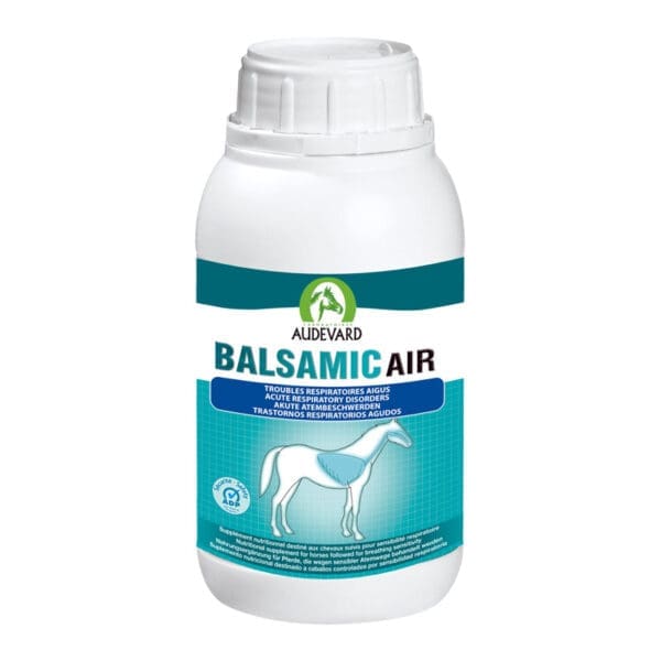 Balsamic Air van Audevard - moet uw paard hoesten, dan zal dit product verlichting brengen.