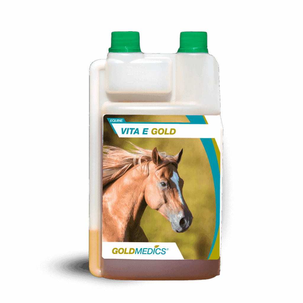 Vita-E Gold van GoldMedics: vitamine e voor paarden